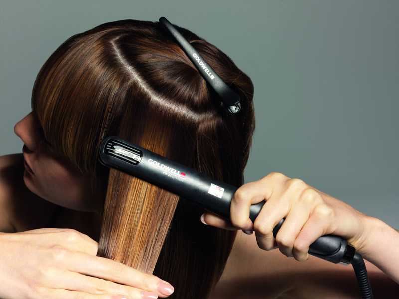 Выпрямление волос: как правильно выпрямить волосы утюжком в домашних условиях