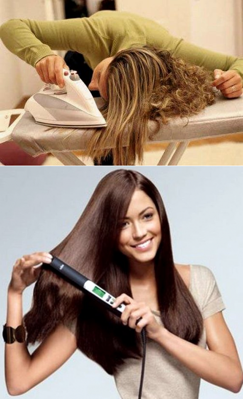 Каким выпрямлять волосы