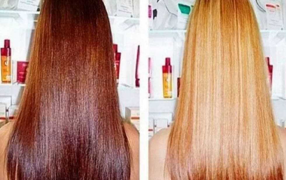 Как осветлить волосы только краской без обесцвечивания