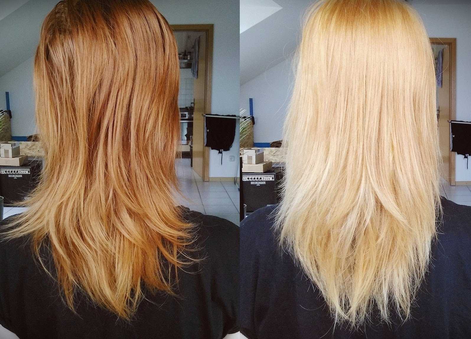 Как пользоваться осветлителем для волос блонда