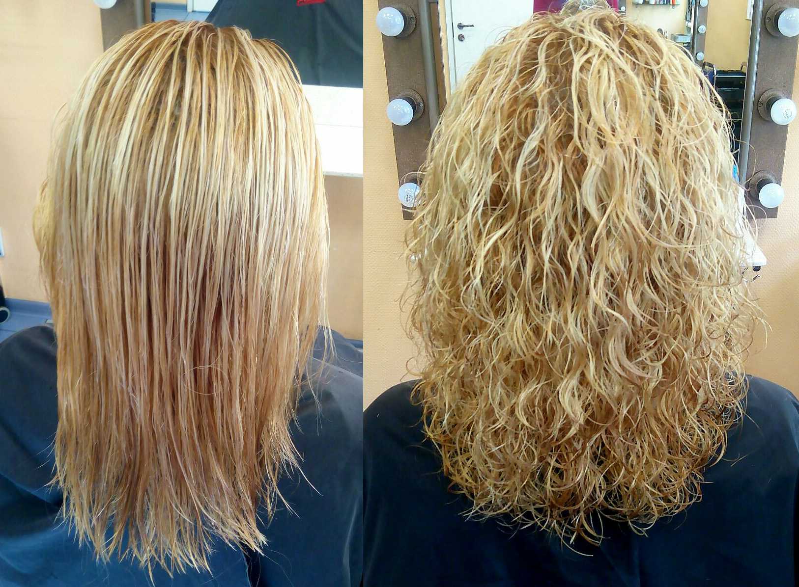 Долговременная укладка волос — плюсы и минусы, фото до и после на короткие, средние и длинные волосы