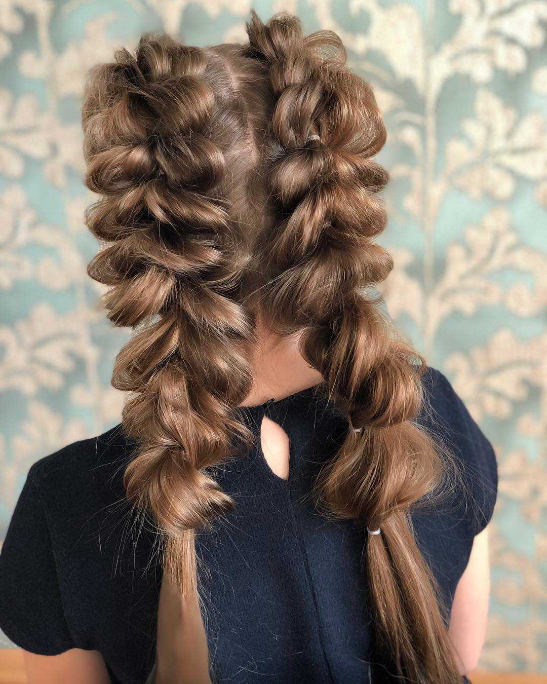33 красивые прически с косами на длинные волосы