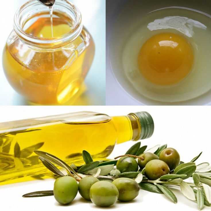 Масла для волос из меда и оливкового масла для лица