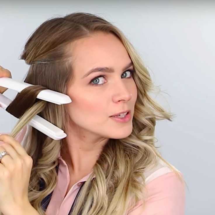 Как накрутить волосы утюжком для выпрямления волос: пошаговая инструкция с фото