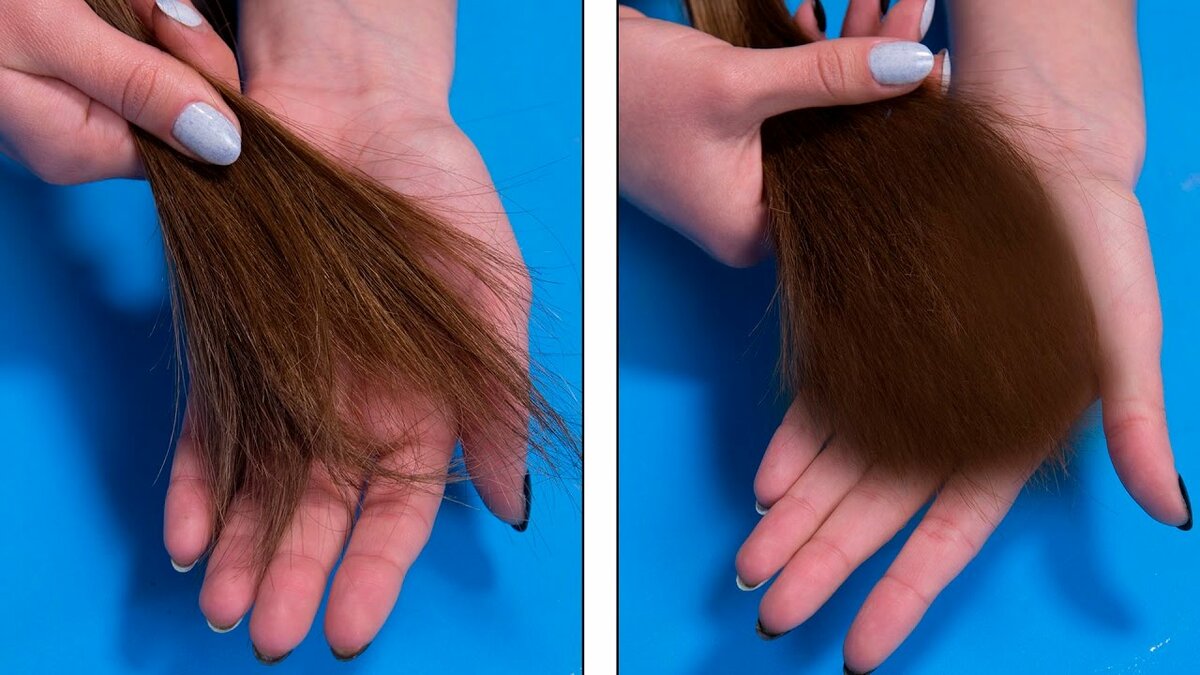 Как сделать пористые волосы гладкими