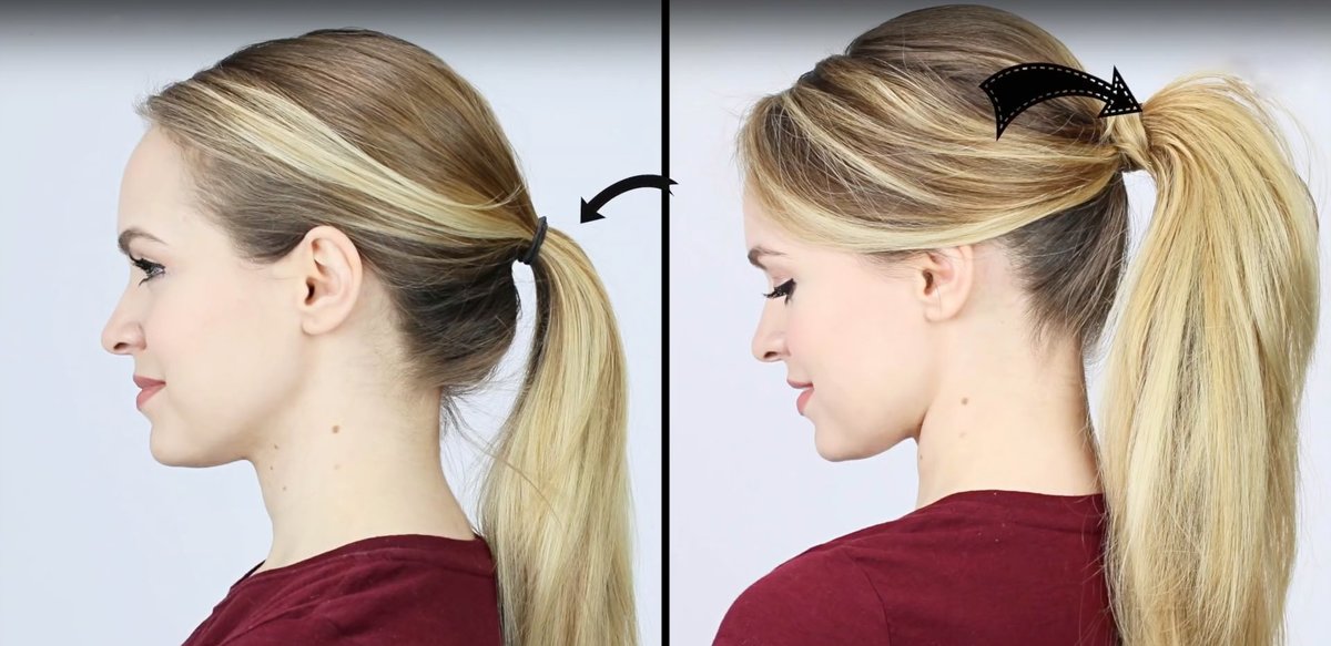 Прически с хвостом на длинные волосы: 6 самых эффектных образов