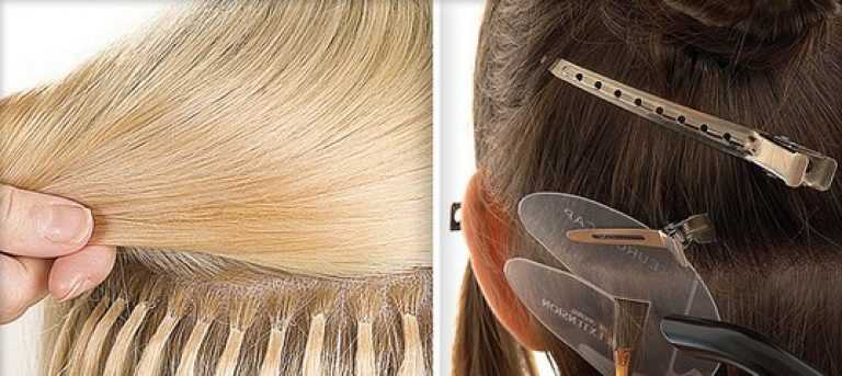 Наращивание волос на трессах — плюсы и минусы метода, суть процедуры