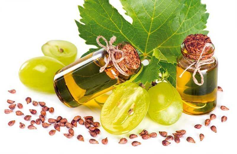 Масло виноградной косточки — полезные свойства, применение (для лица, для волос, для тела)