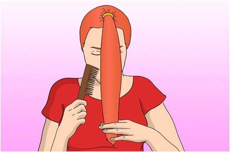 Как самостоятельно подстричь кончики волос