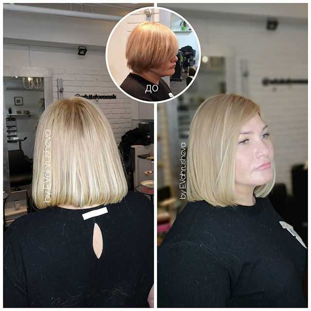 Наращивание волос — до и после. 100 фотографий.