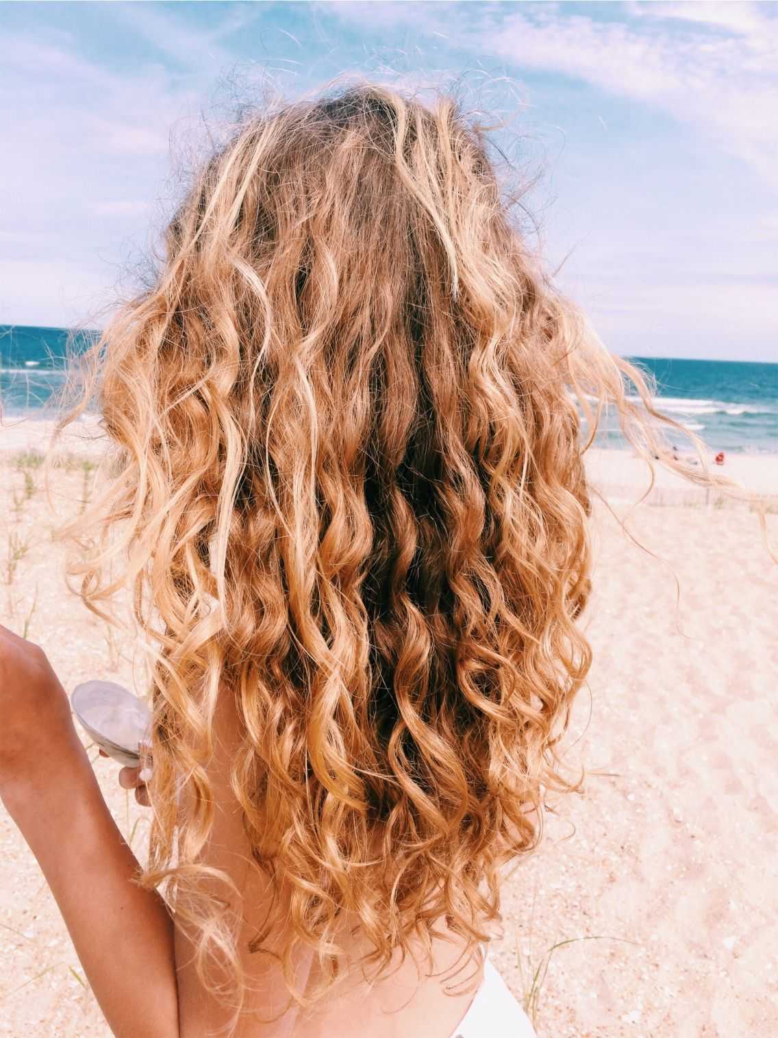 Как сделать эффект как после моря для волос