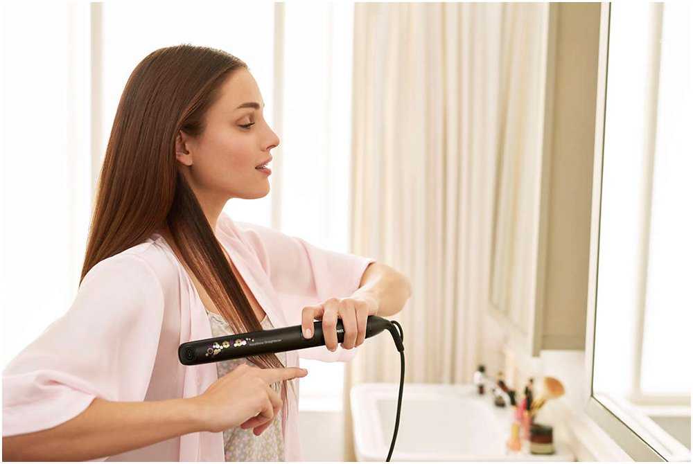 Как выпрямить волосы утюжком, феном и без них в домашних условиях