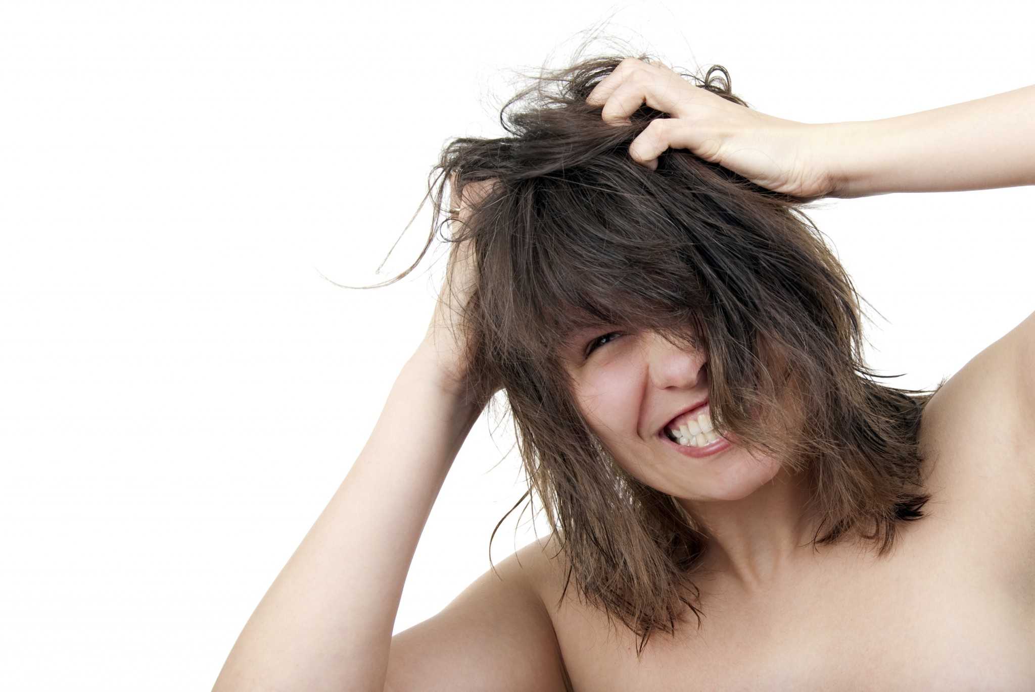 Стресс и выпадение волос