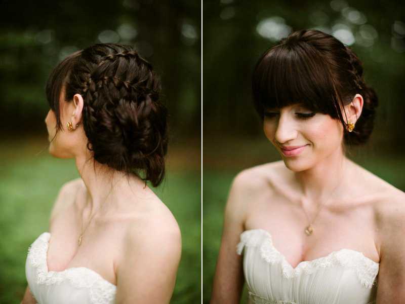 Свадебные прически на средние волосы. 240 фото укладок для невесты.