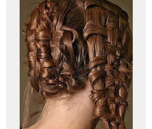 Прическа корзинка: как сделать на длинные волосы за 7 шагов