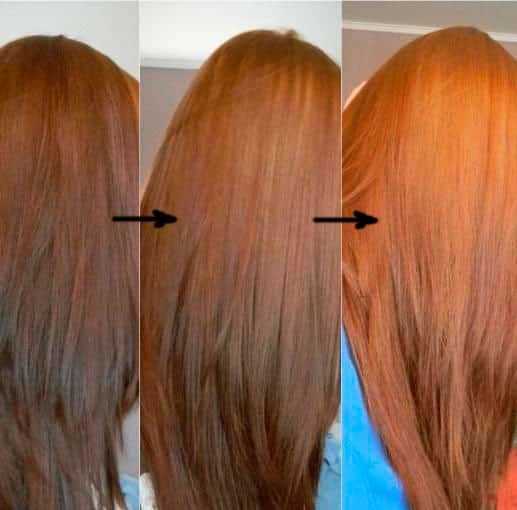 Восстановление волос после смывки
