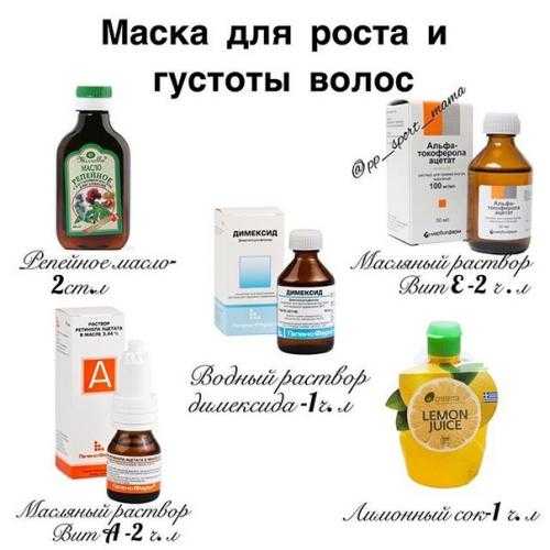 Рецепты масок для волос из димексида с облепиховым маслом и другими компонентами