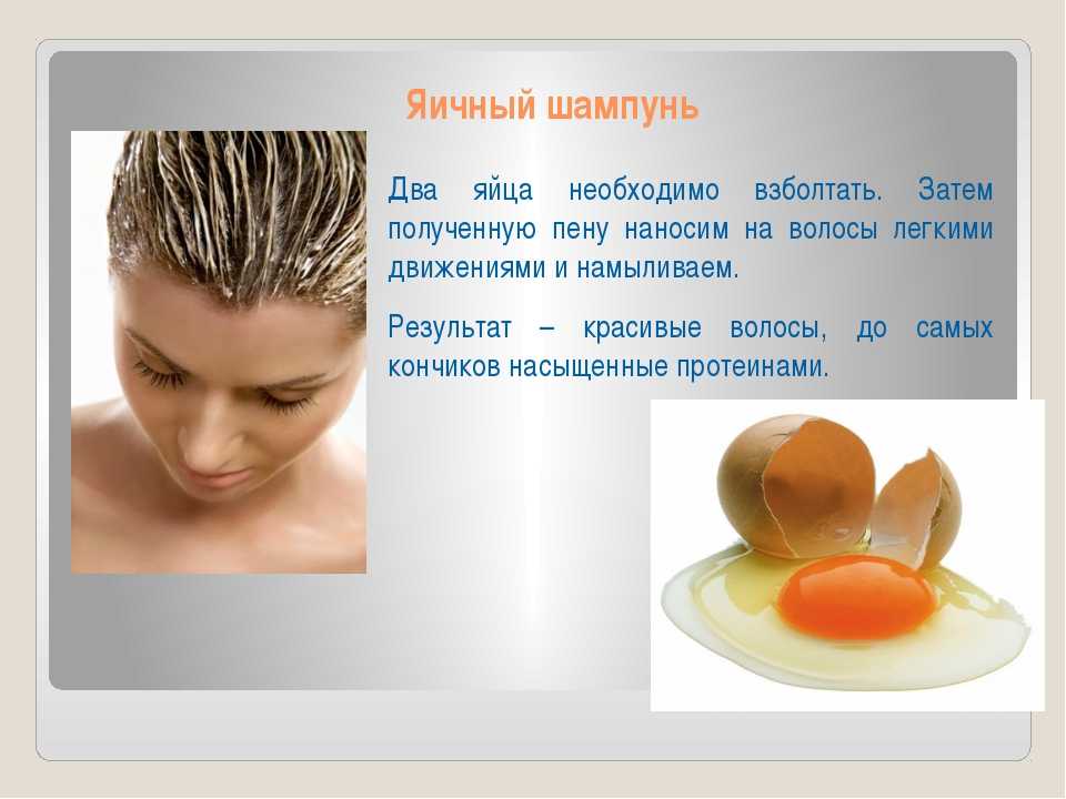 Как мыть голову яйцом. рецепты яичного шампуня
