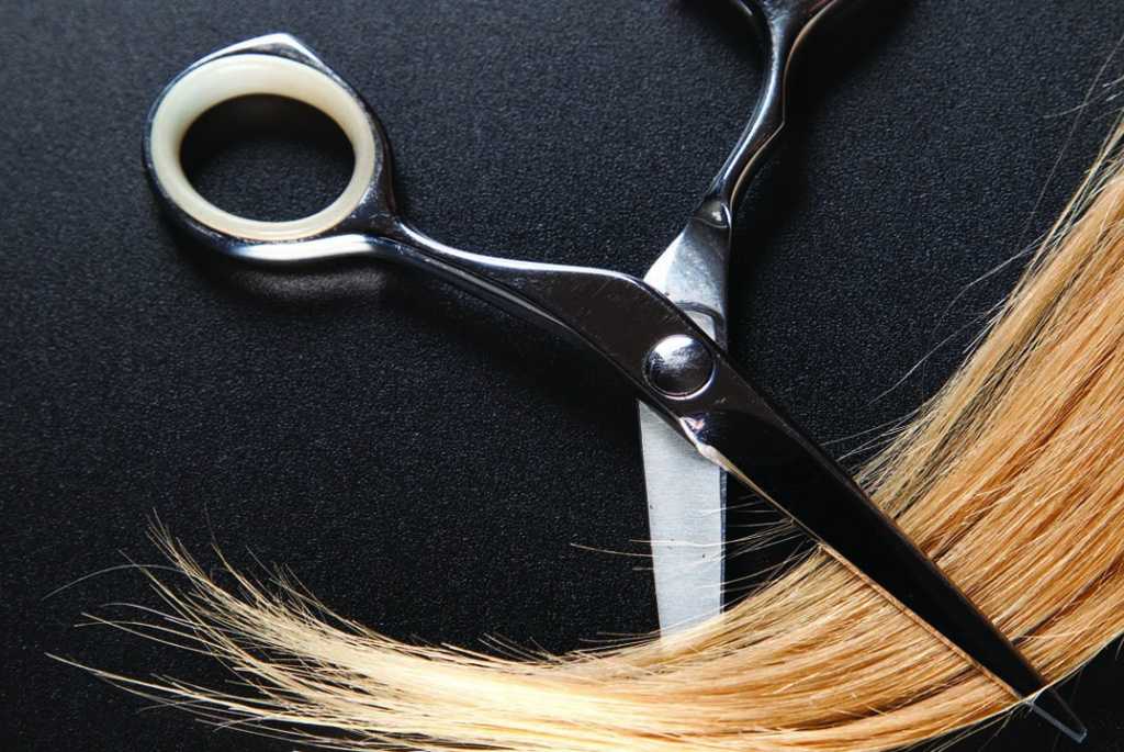 Ножницы для горячего наращивания волос