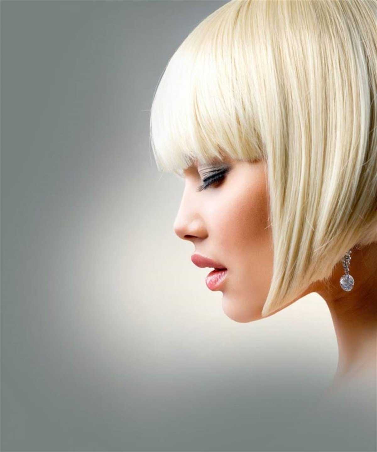 Блондинки с короткой стрижкой – стильные прически с челкой на длинные и средние волосы