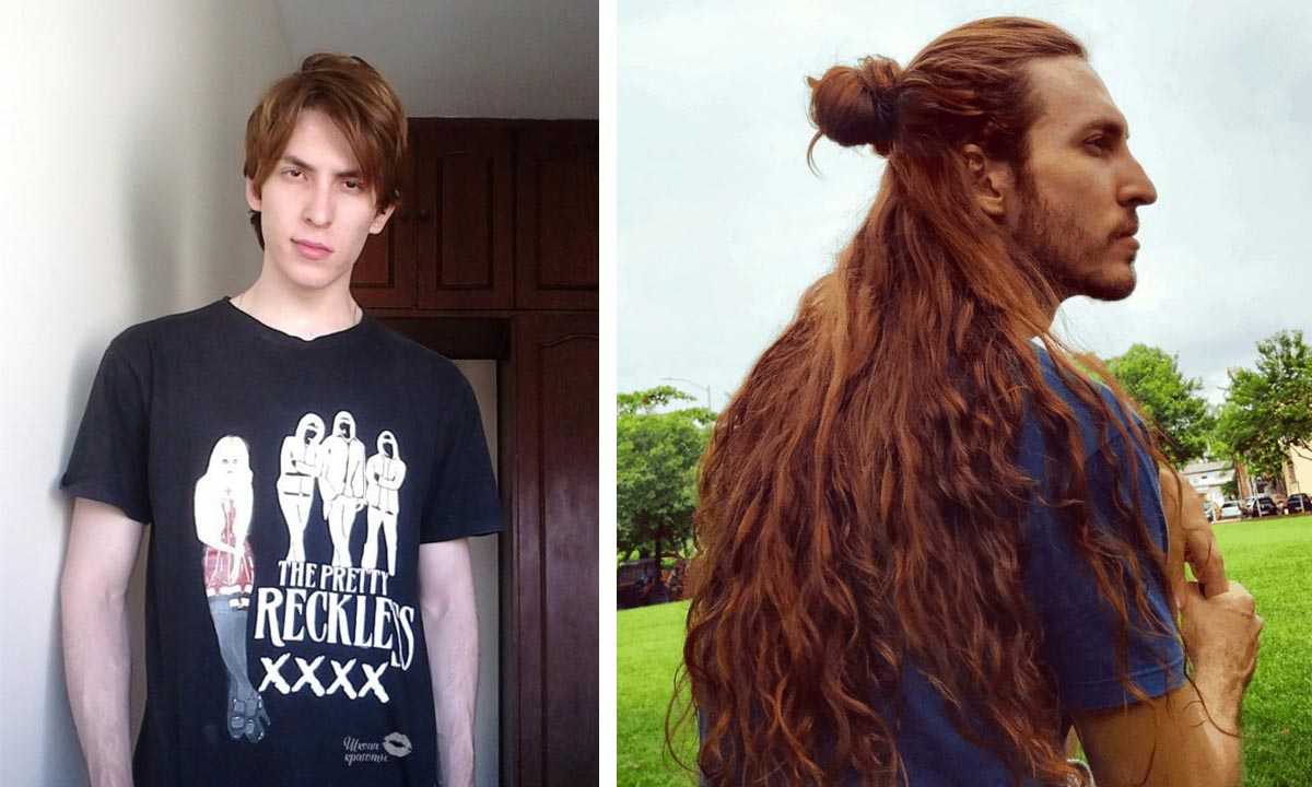 Как мужчине отрастить длинные волосы?