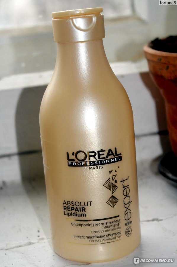Absolut Repair Lipidium от L’Oréal: обзор шампуня с отзывами