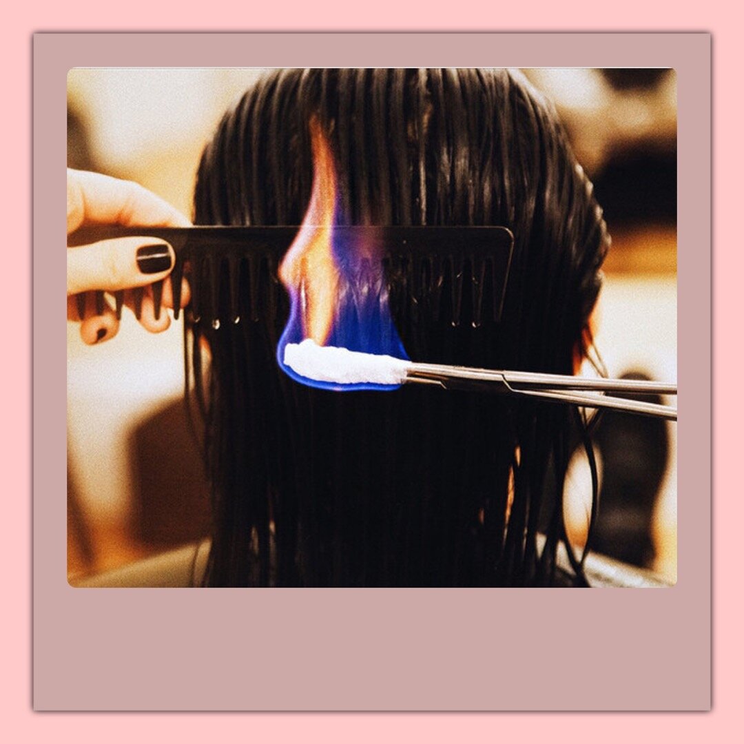 Пирофорез: открытый огонь для лечения волос