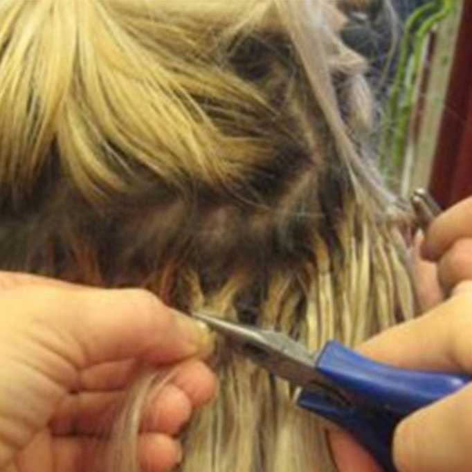 Чем можно снять нарощенные волосы в домашних условиях. как снять нарощенные волосы в домашних условиях (капсульное наращивание)