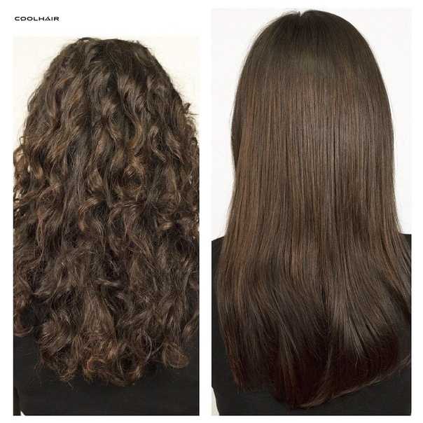 Разница между кератиновым восстановлением и выпрямлением волос