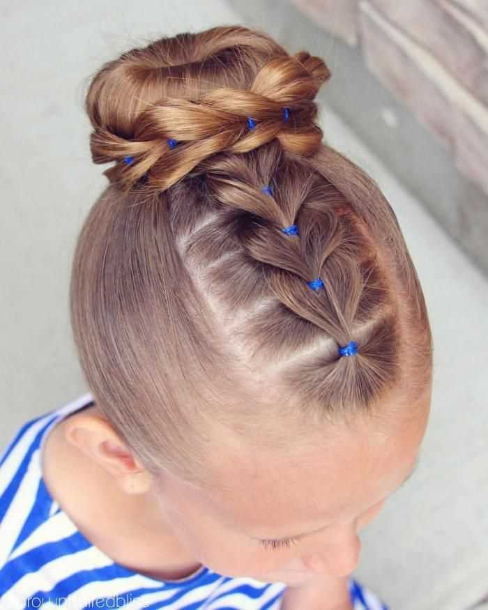 Варианты плетения кос для девочек с короткими волосами